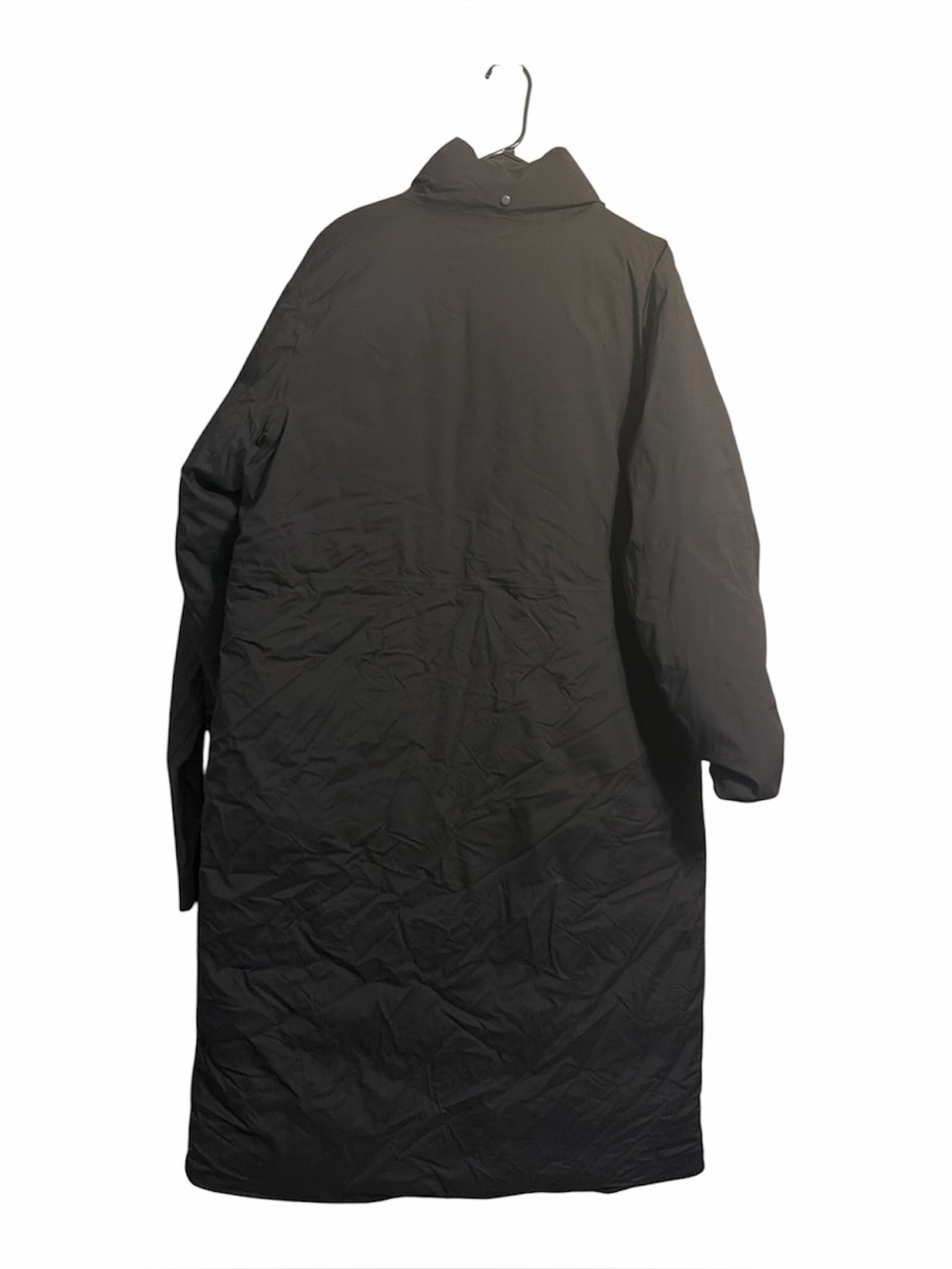Lululemon Waterproof Down Long Parka Black Size XL Calf Length Winter Coat - Picture 4 of 12